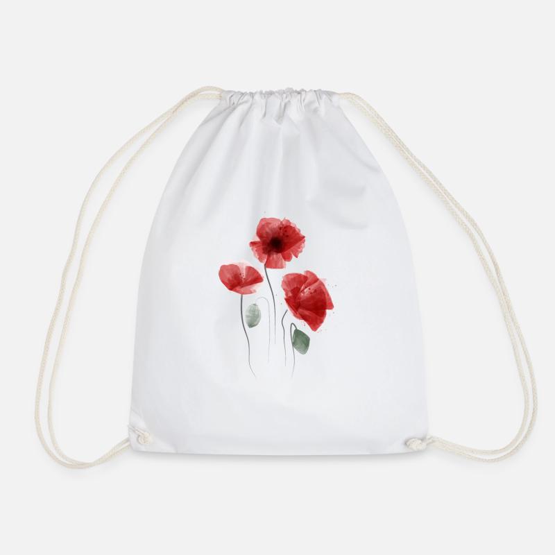 Coquelicot - Sac de sport léger - blanc