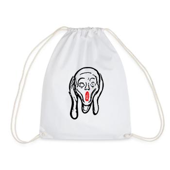 ScreamWomensCleanBlack - Sac de sport léger - blanc - Devant