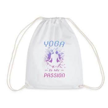 YOGA - Turnbeutel - Weiß - Vorne