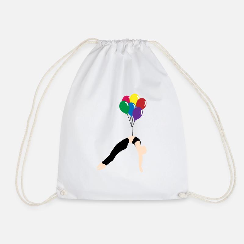 Balloon - Drawstring Bag - white