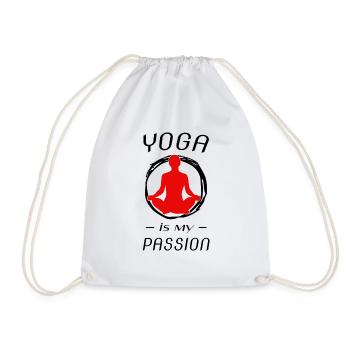 YOGA - Turnbeutel - Weiß - Vorne