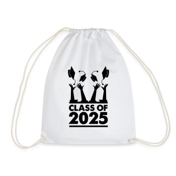 Classe de 2025 - Sac de sport léger - blanc - Devant