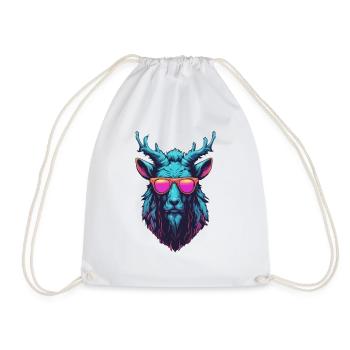 Wendigo / maléfique / Possessif / Horreur - Sac de sport léger - blanc - Devant