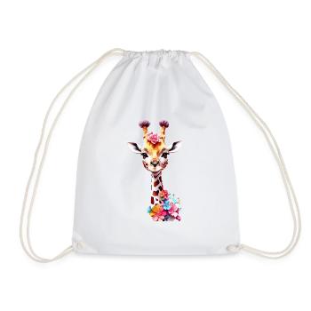 Girafe V1 24 16 - Sac de sport léger - blanc - Devant