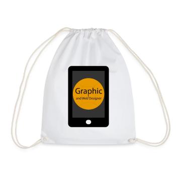 Graphic and webdesigner - Sac de sport léger - blanc - Devant