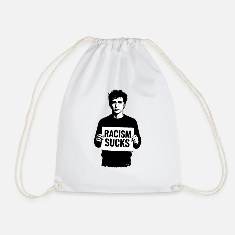 Racism Sucks - Turnbeutel - Weiß