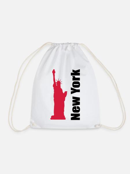 New York - Turnbeutel - Weiß