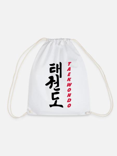 Taekwondo - Turnbeutel - Weiß