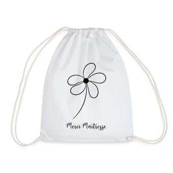 MISTRESS. THANK YOU. THANK YOU MISTRESS. MISTRESS - Drawstring Bag - white - Front
