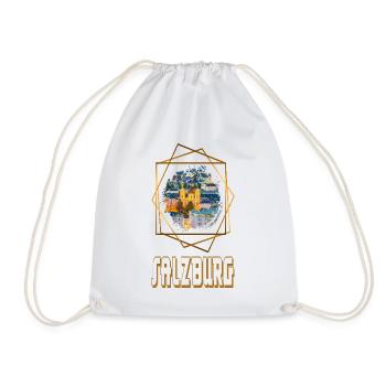 Salzbourg Autriche Skyline City Home Amour - Sac de sport léger - blanc - Devant