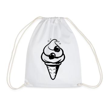 Cornet - Drawstring Bag - white - Front