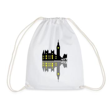 Londres - Sac de sport léger - blanc - Devant