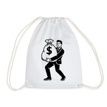argent - Sac de sport léger - blanc - Devant