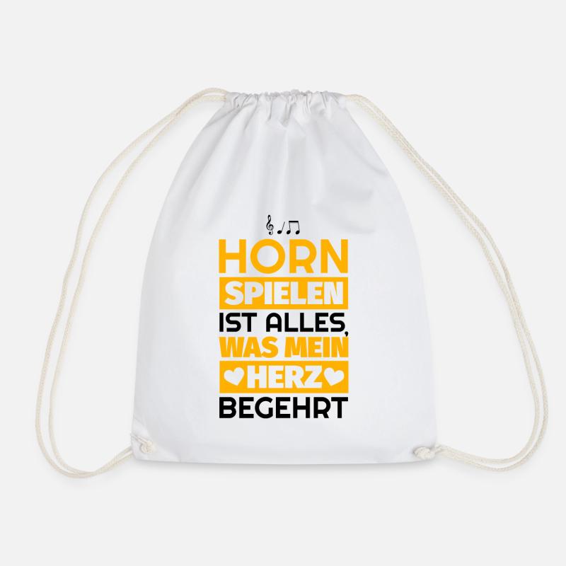 Horn Geschenke - Turnbeutel - Weiß