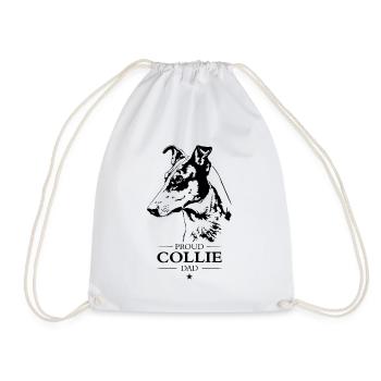Collie Shorthair Papa Chiens Chien Wilsigns - Sac de sport léger - blanc - Devant