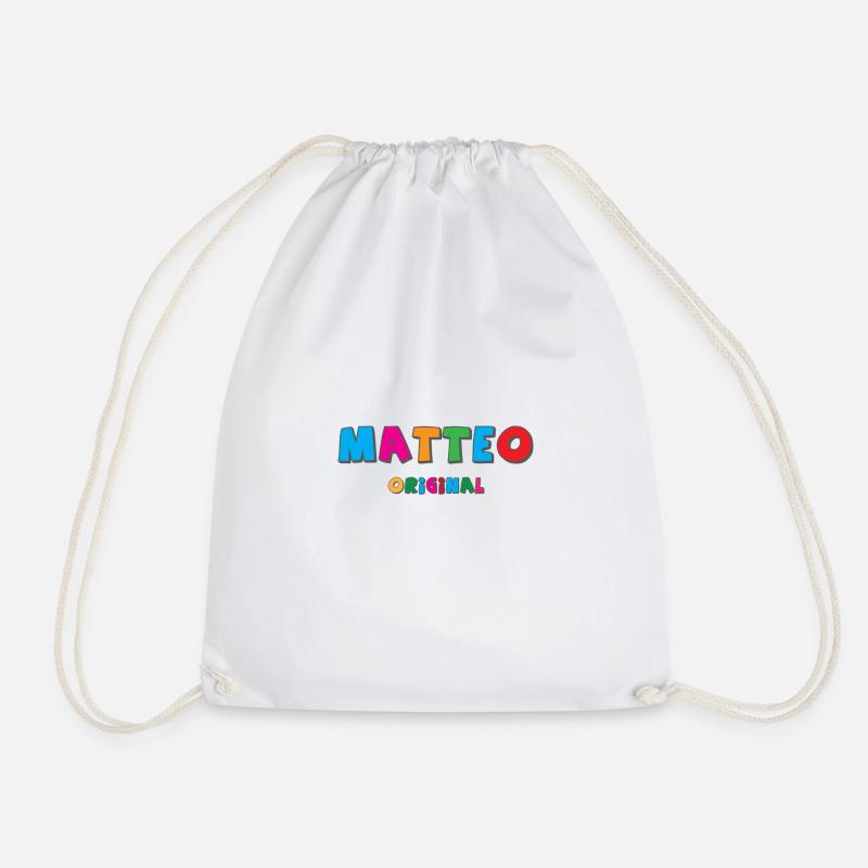 Matteo - Turnbeutel - Weiß
