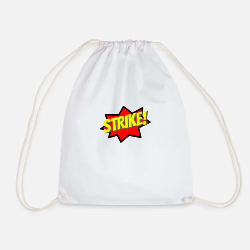 Bowling Strike - Sac de sport léger - blanc