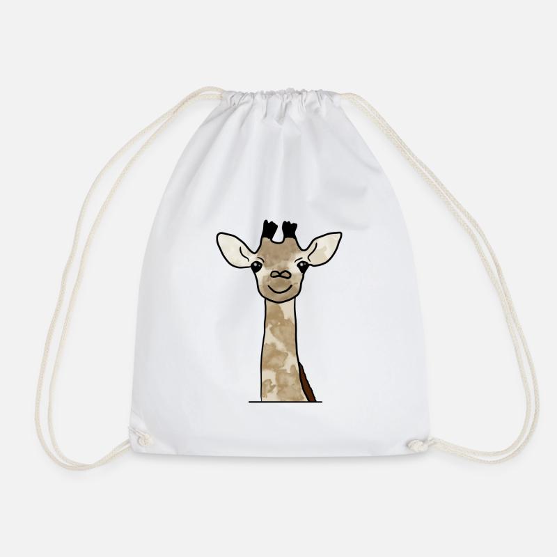 Giraffe - Turnbeutel - Weiß