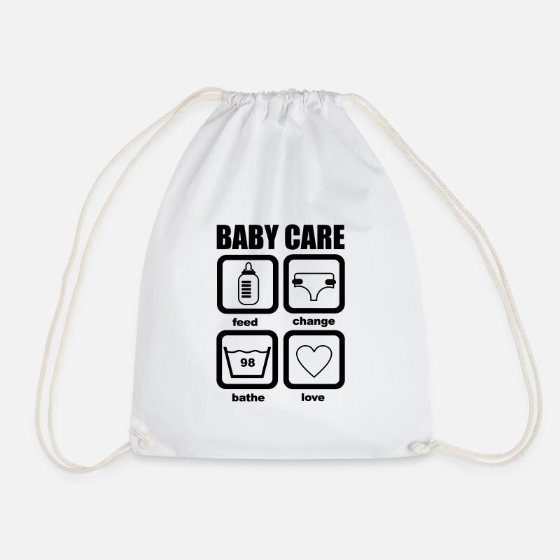 baby - Turnbeutel - Weiß