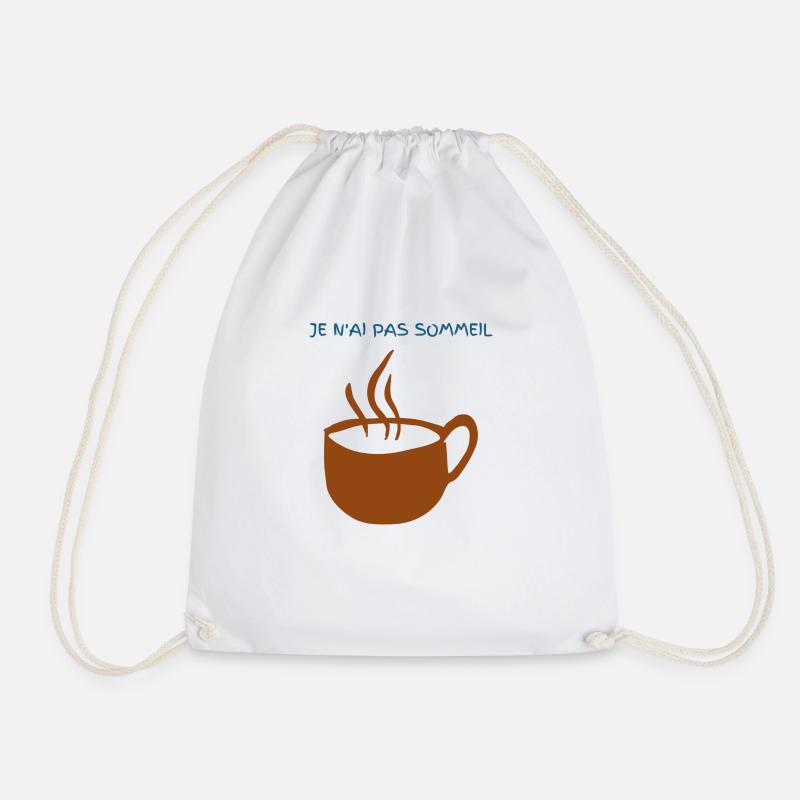 Je n'ai pas sommeil - Sac de sport léger - blanc