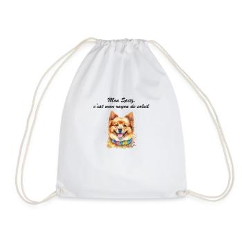 Spitz rayon de soleil - Sac de sport léger - blanc - Devant