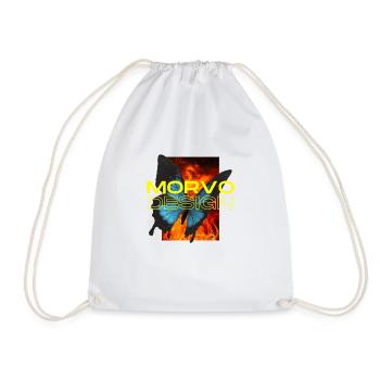 Morvo Design - Fire Morpho - Turnbeutel - Weiß - Vorne