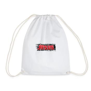 Jesus eu - Drawstring Bag - white - Front