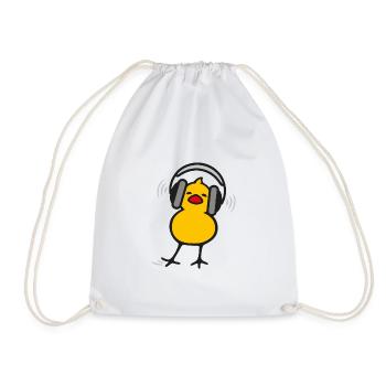 SoundChick - Turnbeutel - Weiß - Vorne