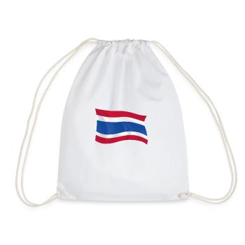 État de la maison de cadeau de patriote de drapeau thaïlandais de la Thaïlande - Sac de sport léger - blanc - Devant