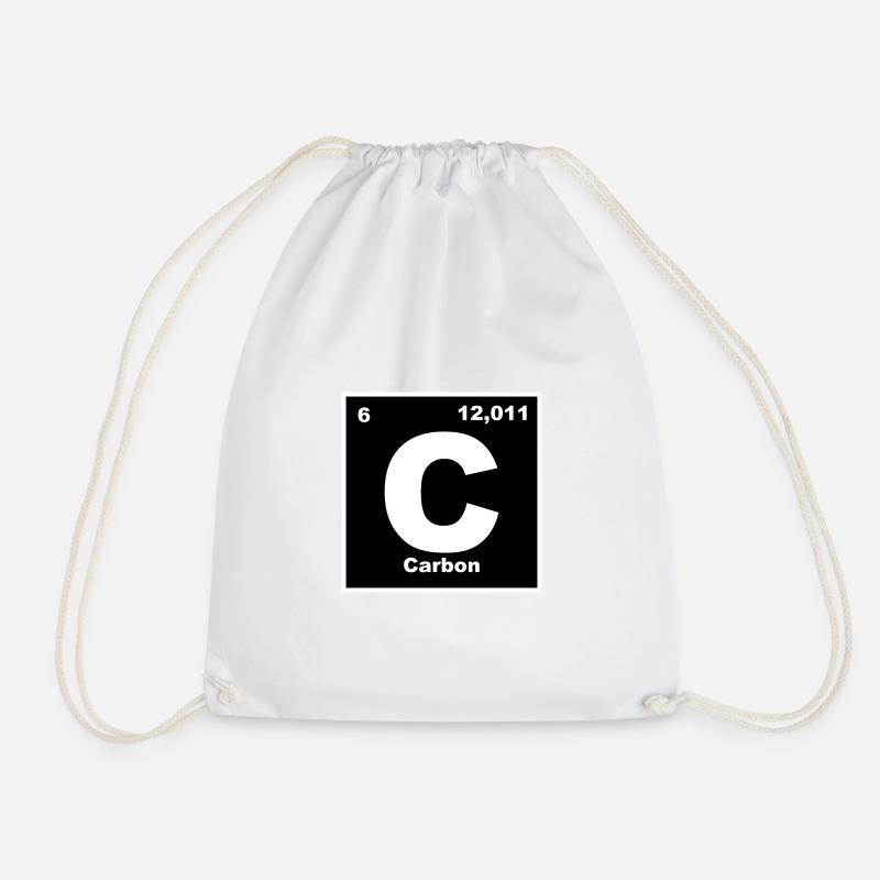 Élément carbone/carbone - Sac de sport léger - blanc