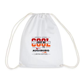Augsburg Meine Stadt Cool I Love Reise Tour - Turnbeutel - Weiß - Vorne
