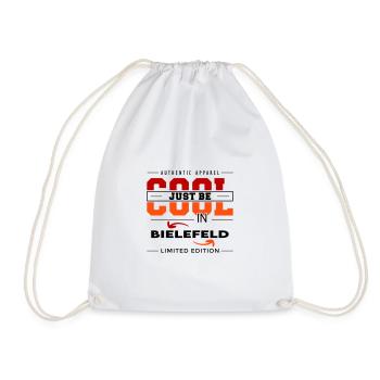 Bielefeld Meine Stadt Cool I Love Reise Tour - Turnbeutel - Weiß - Vorne