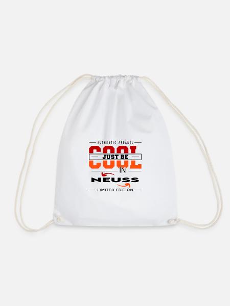 Neuss Meine Stadt Cool I Love Reise Tour - Turnbeutel - Weiß
