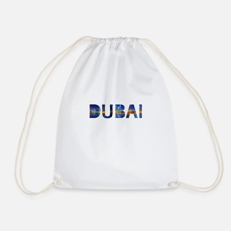 Dubai T-shirt - Turnbeutel - Weiß