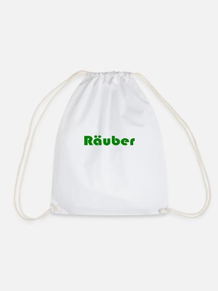 Räuber - Turnbeutel - Weiß