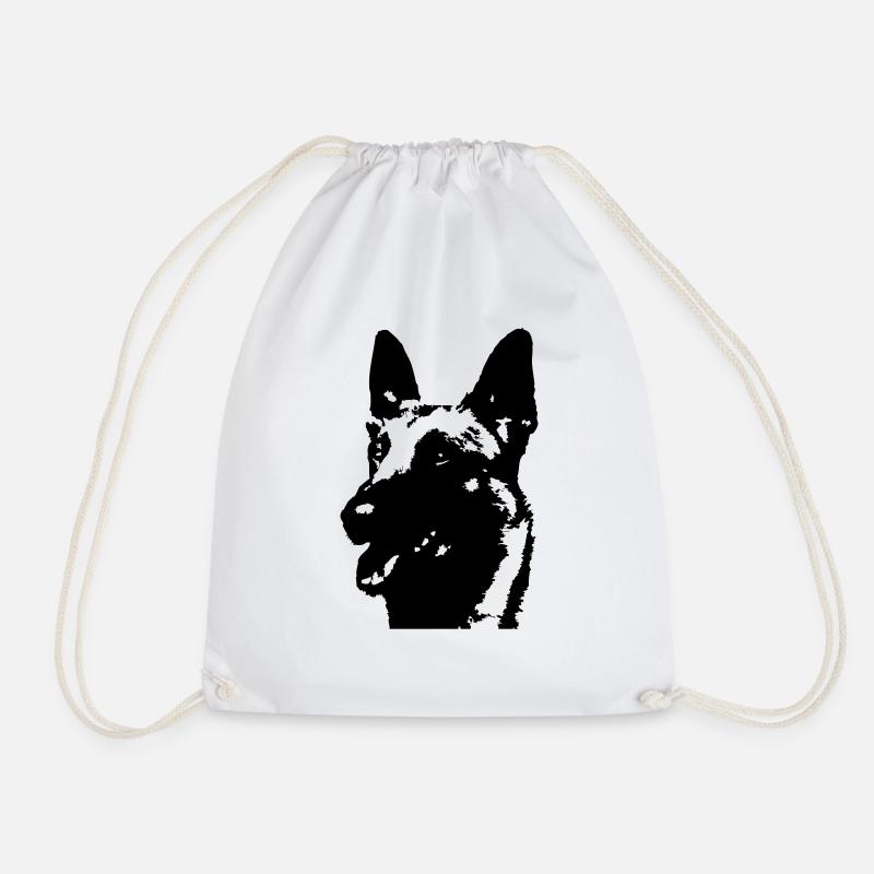 Malinois - Turnbeutel - Weiß