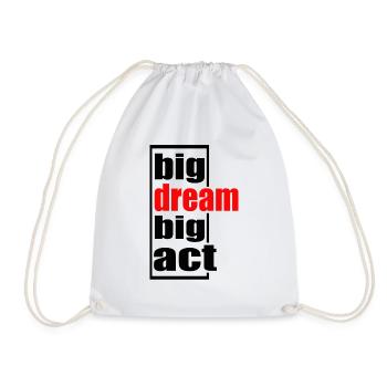 big bream big act - Sac de sport léger - blanc - Devant