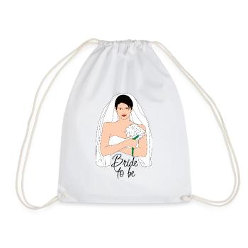 La future mariée est noire 2 - Sac de sport léger - blanc - Devant