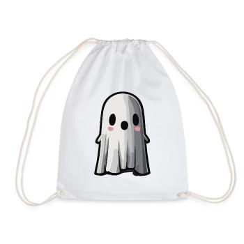 Fantôme mignon / Halloween - Sac de sport léger - blanc - Devant