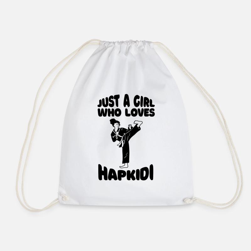 Hapkido Karate Kampfsport Judo Aikido Kampfkunst - Turnbeutel - Weiß