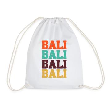 stunning Bali Indonesia - Drawstring Bag - white - Front