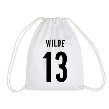 Wilde 13, 2014 Müller, Fußball, Nationalelf - Turnbeutel - Weiß - Vorne