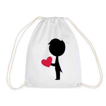 jeune marié - Sac de sport léger - blanc - Devant