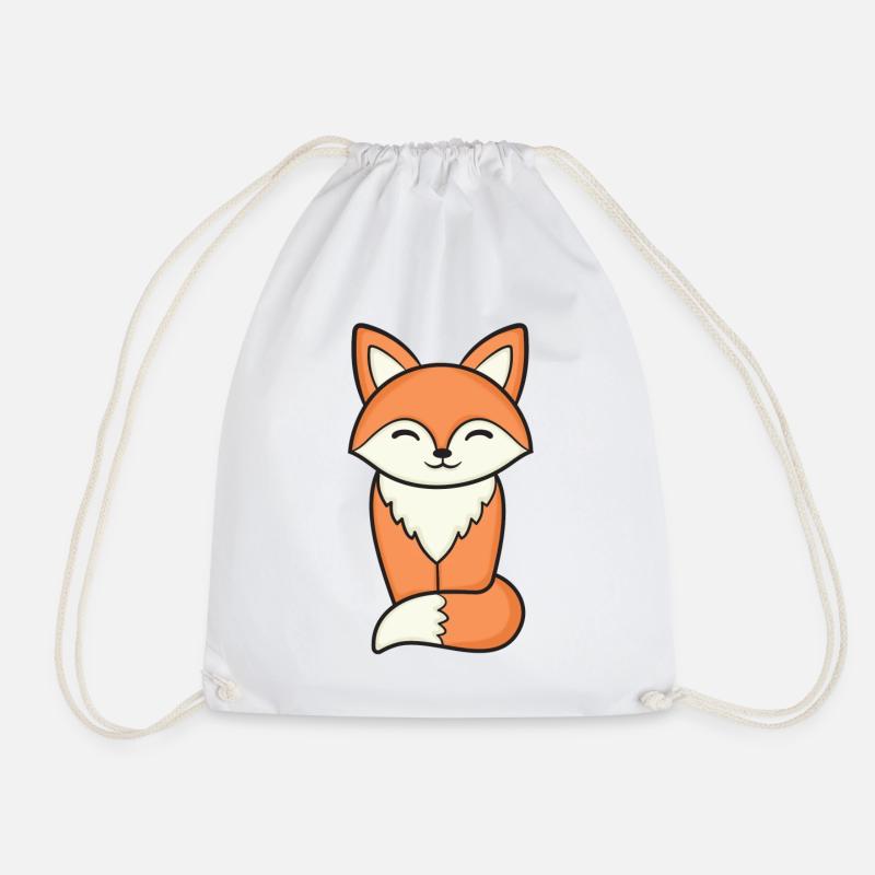 Fuchs Füchse - Turnbeutel - Weiß