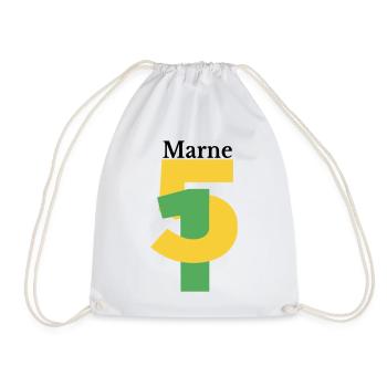 Marl - Drawstring Bag - white - Front