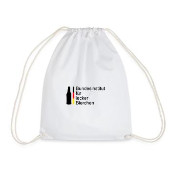 Federal Institute for Delicious Beers - Drawstring Bag - white - Front
