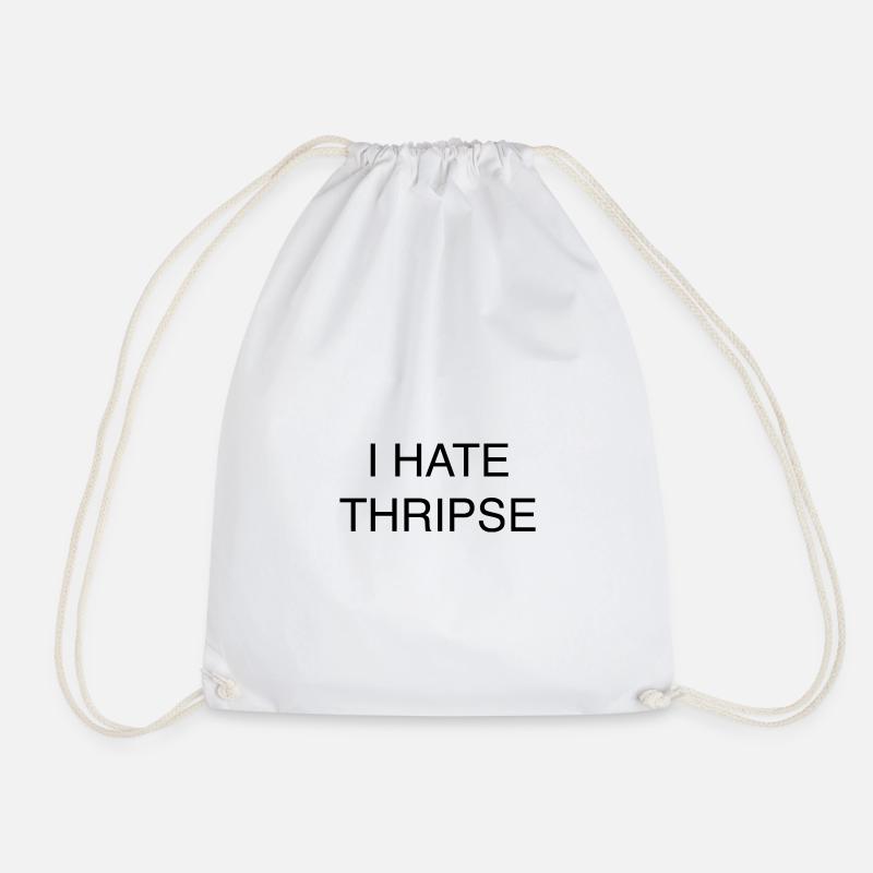 I HATE THRIPSE - Turnbeutel - Weiß