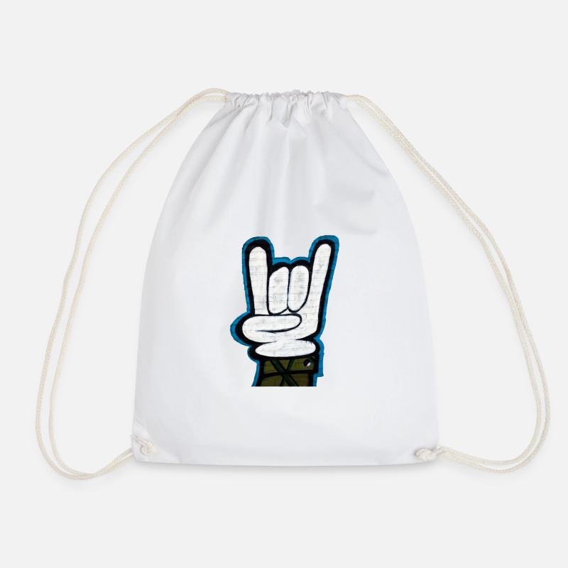 graffiti - Sac de sport léger - blanc