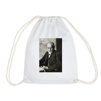 Sigmund Freud - Sac de sport léger - blanc - Devant