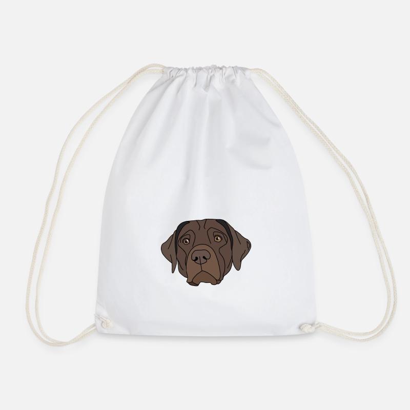 Labrador Retriever Design - Turnbeutel - Weiß